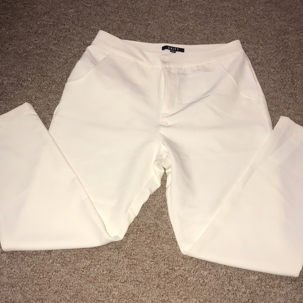 High Rise Ankle Pants